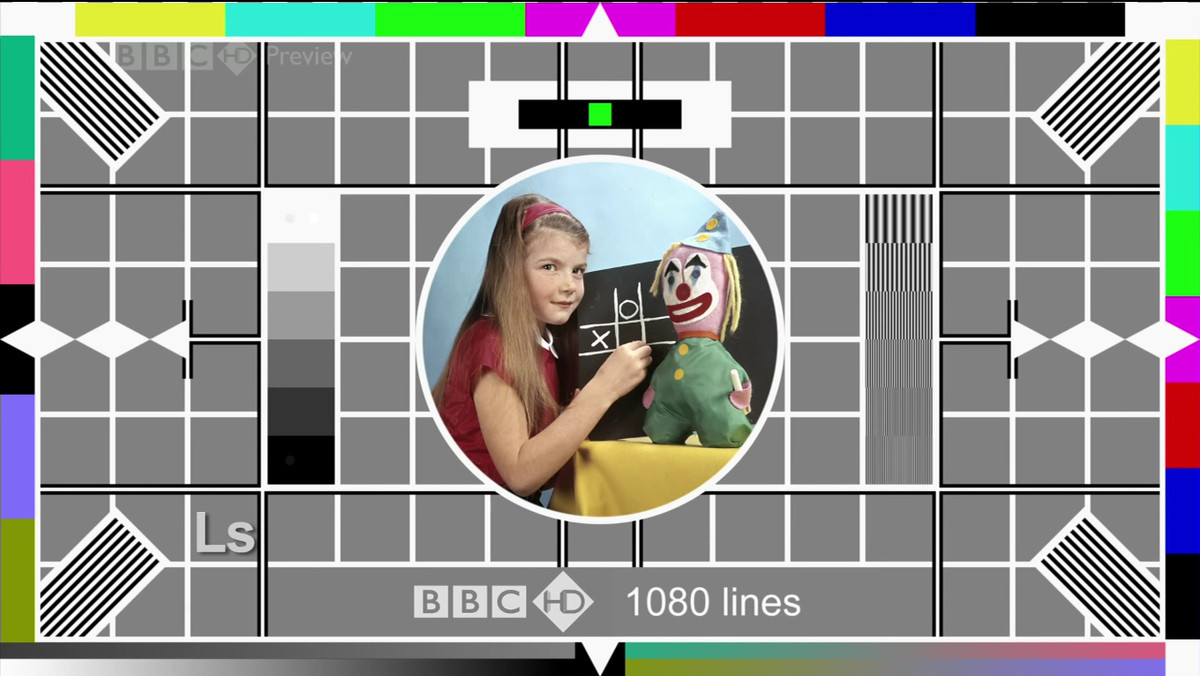 BBC test card F
